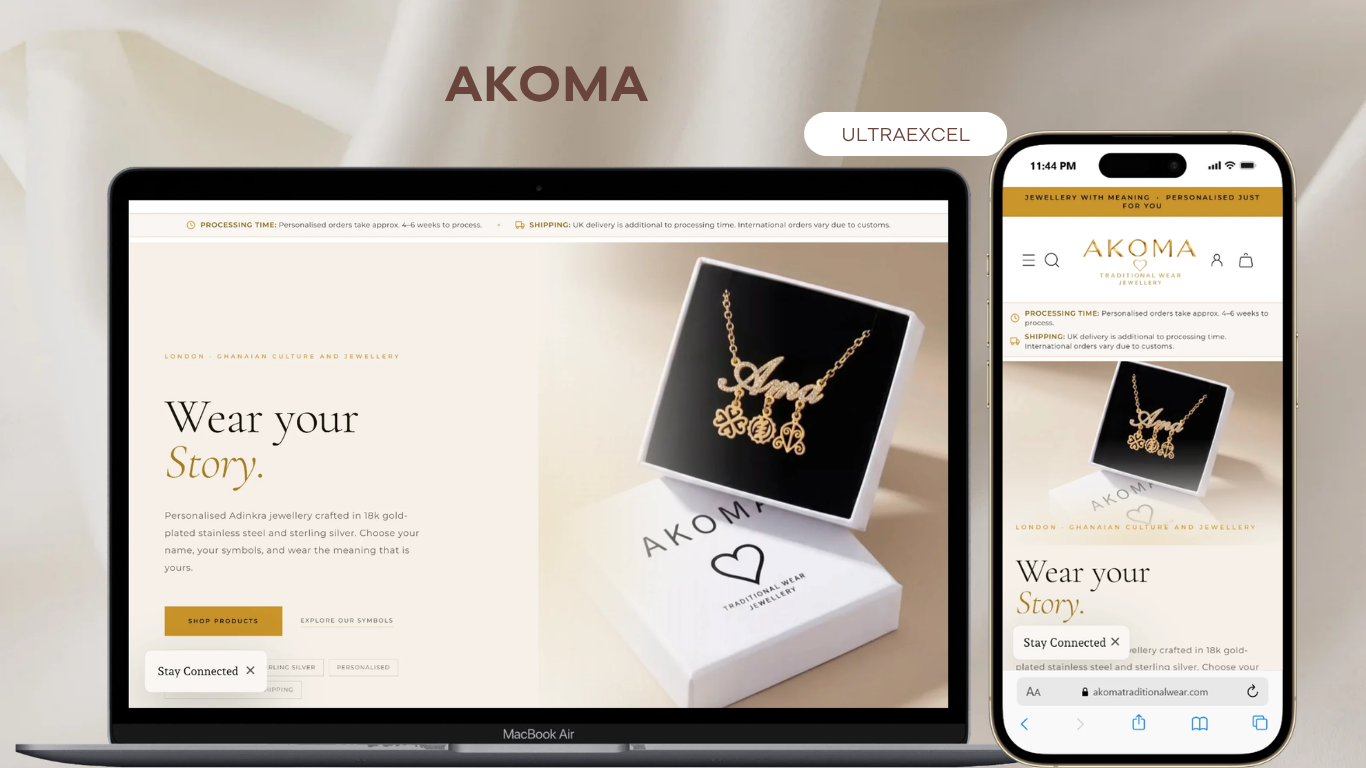 Akoma Traditional Wear Shopify store