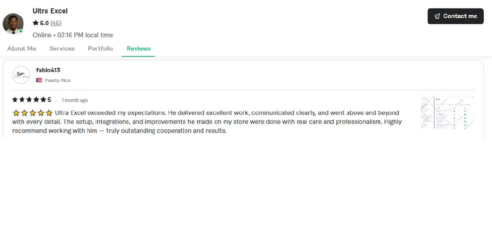 Verified Fiverr review 4