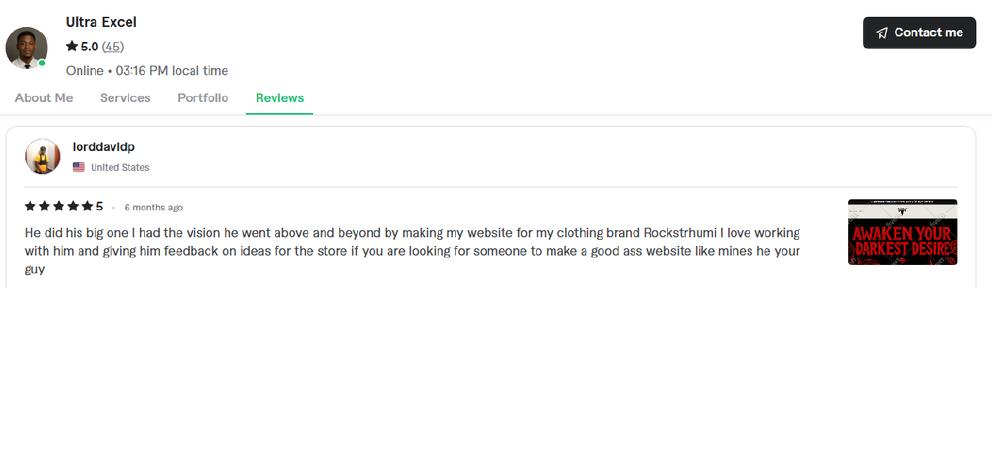 Verified Fiverr review 6