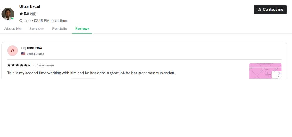 Verified Fiverr review 7