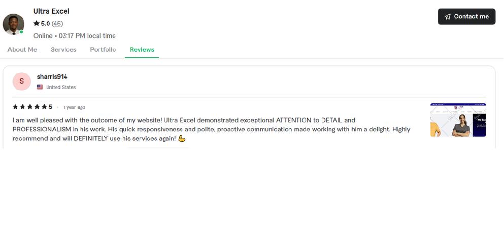 Verified Fiverr review 9