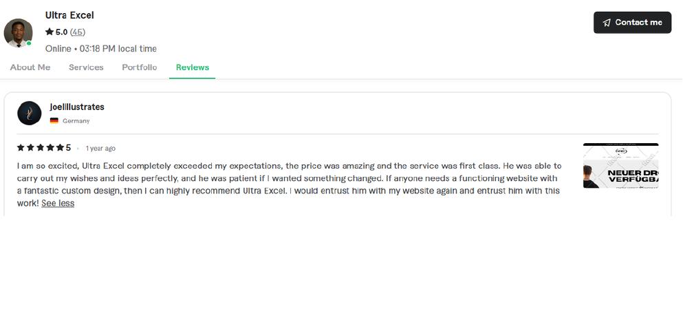 Verified Fiverr review 10