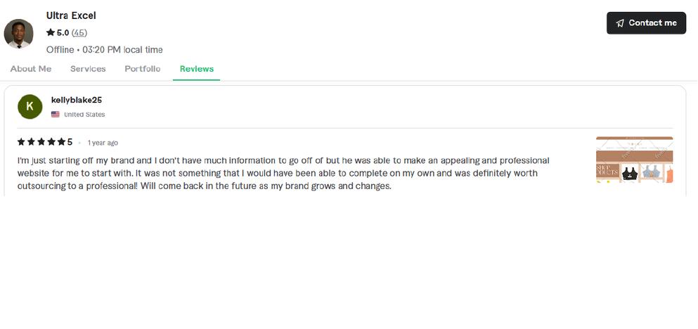 Verified Fiverr review 12