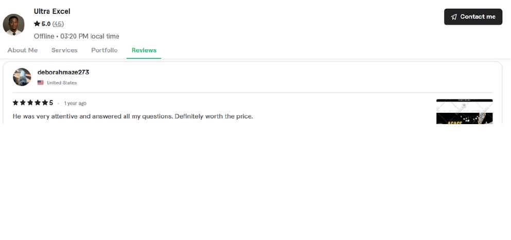 Verified Fiverr review 13