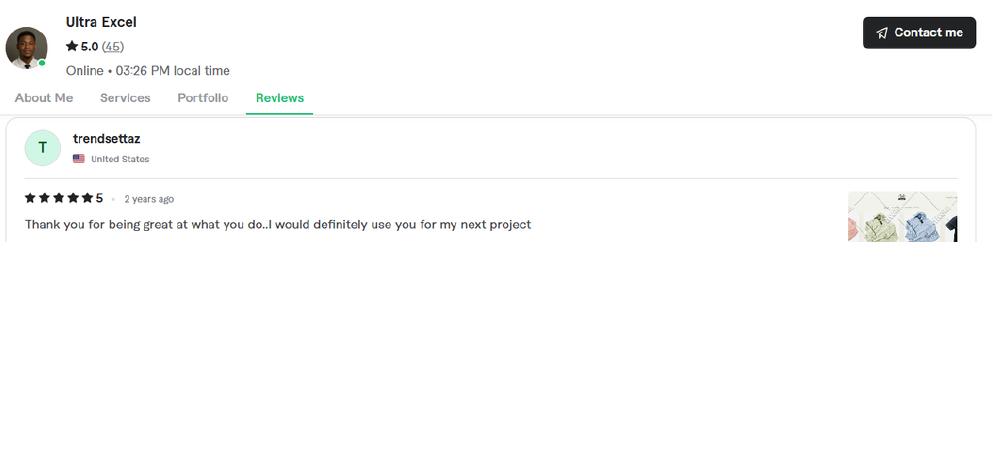Verified Fiverr review 30
