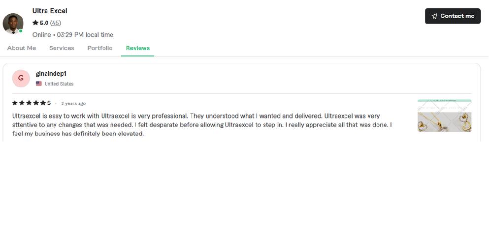 Verified Fiverr review 38